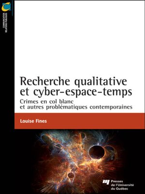 cover image of Recherche qualitative et cyber-espace-temps:
